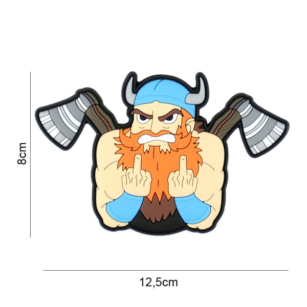 Patch 3D PVC Angry Viking